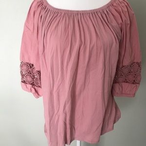 LOFT quarter sleeve blouse